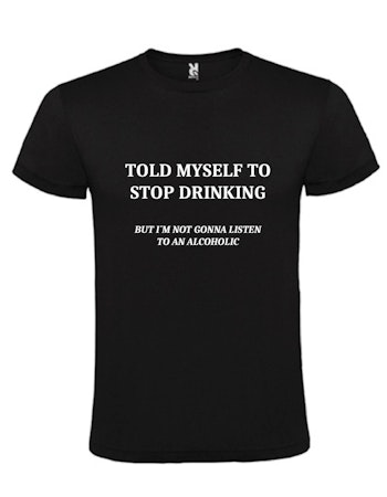Stop drinking