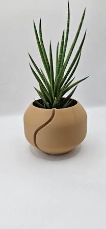 Dekorationskruka – modern design (10×8 cm)
