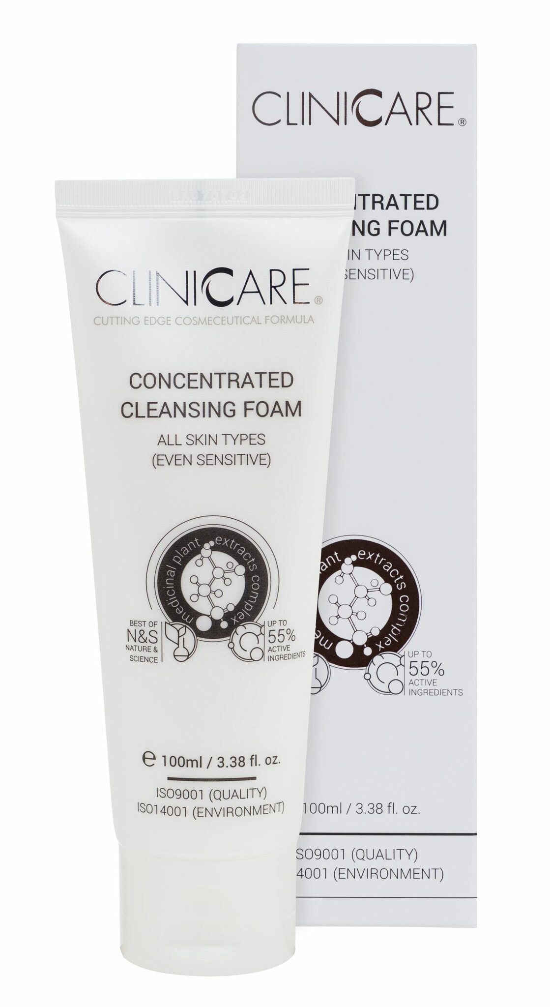 Clinicare concentrated cleansing foam
