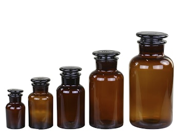Apotekareglas stl.4, 500 ml, mocca
