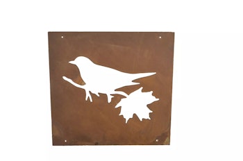 Skylt Fågel