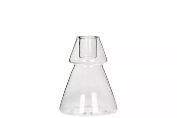 Ljusstake Glas Gran Klar