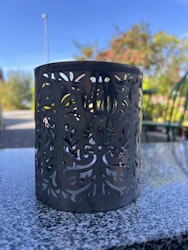 Ljushållare med mönster i zink S