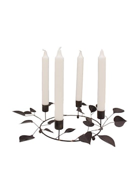 Eros svart/brun ljusstake