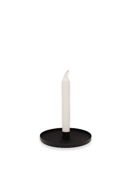 Fröjd svart ljusstake