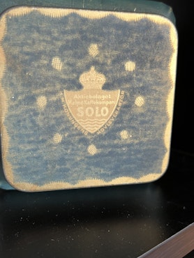 Antik burk Malmö kaffekompani