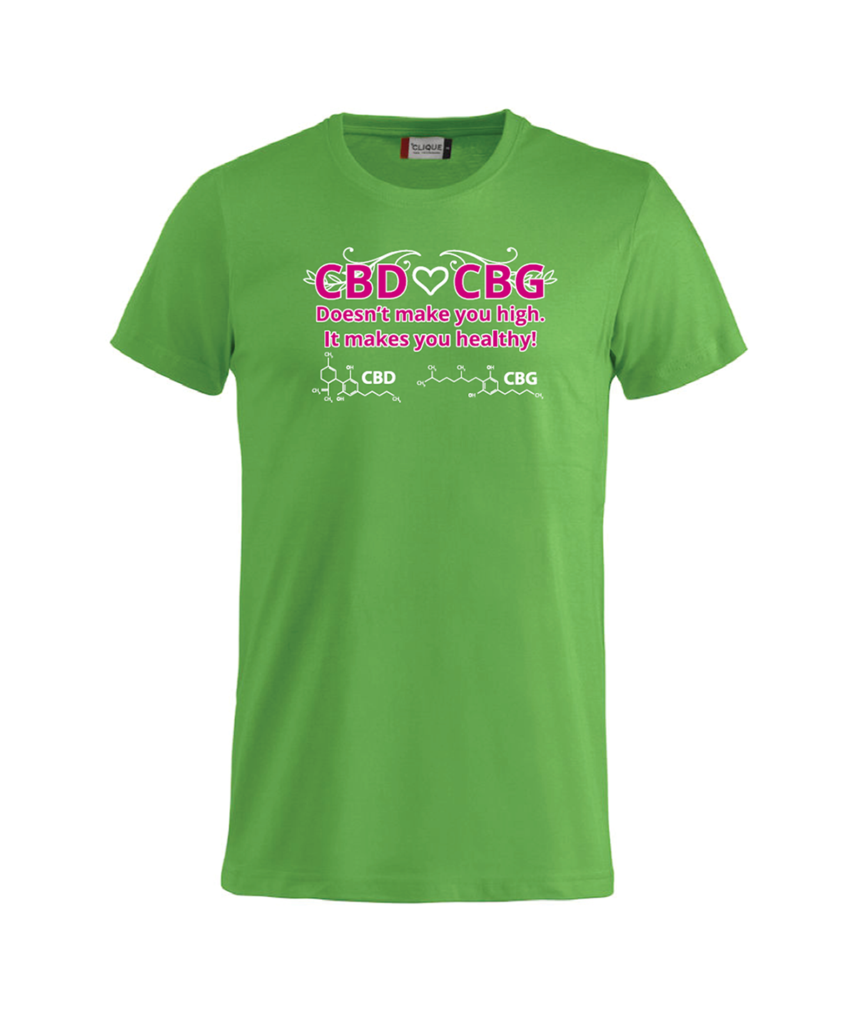 T-shirt – Ljusgrön