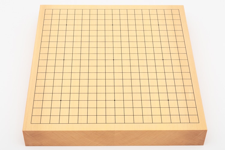 Go-spel, tjockt bräde i shinkaya, 8,4 mm snäckskalsstenar och kastanjeskålar