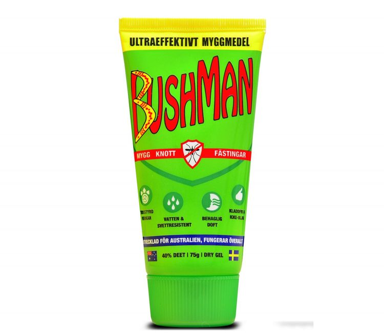 Bushman Myggmedel Drygel 75ml