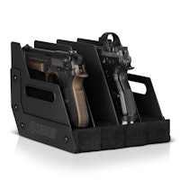 Savior Equipment - 4-Slot Pistol Rack Obsidian Black