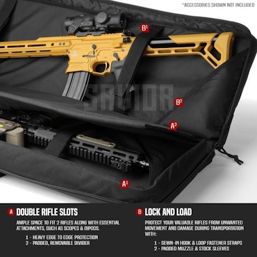 Savior Equipment - American Classic Double Rifle Bag