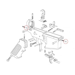 Eemann Tech AR-15 Takedown and Pivot Pin Detent