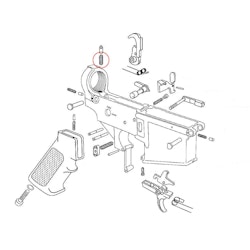 Eemann Tech AR-15 Recoil Buffer Retainer Spring