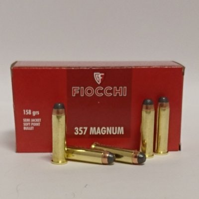 Fiocchi .357 Magnum 158gr SJSP