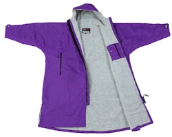 dryrobe® Advance Long Sleeve - Purple / Grey