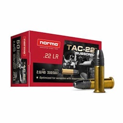 Norma TAC-22 .22lr Subsonic