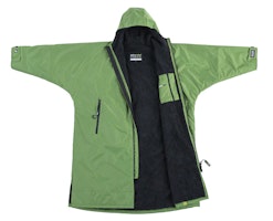 dryrobe® Advance Long Sleeve - Forest Green / Black