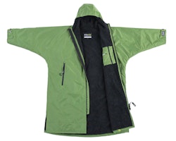 dryrobe® Advance Long Sleeve - Forest Green / Black