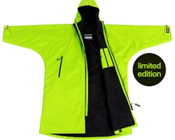 dryrobe® Kids Advance Long Sleeve - Lime Green / Black