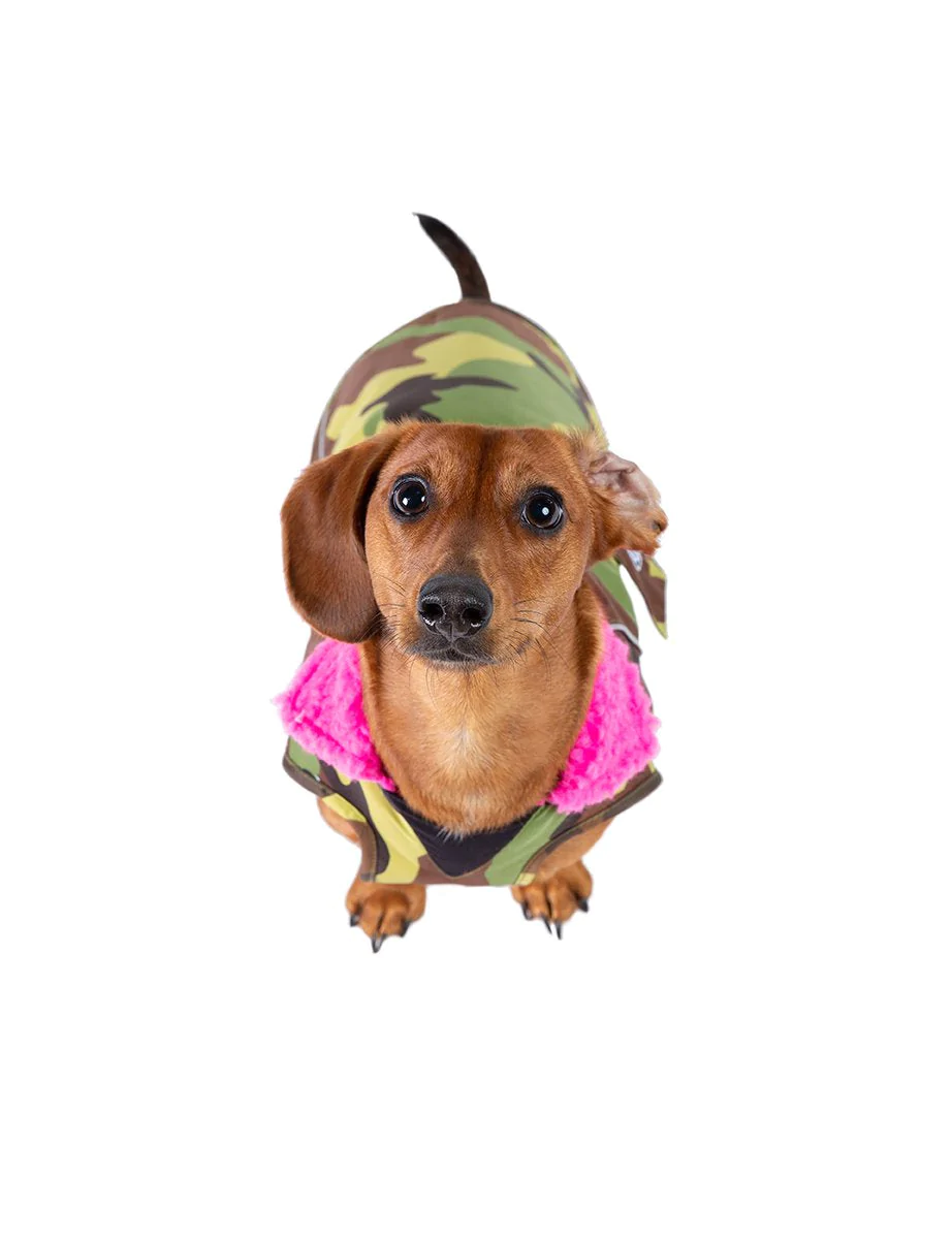 dryrobe® Dog - Camo / Pink
