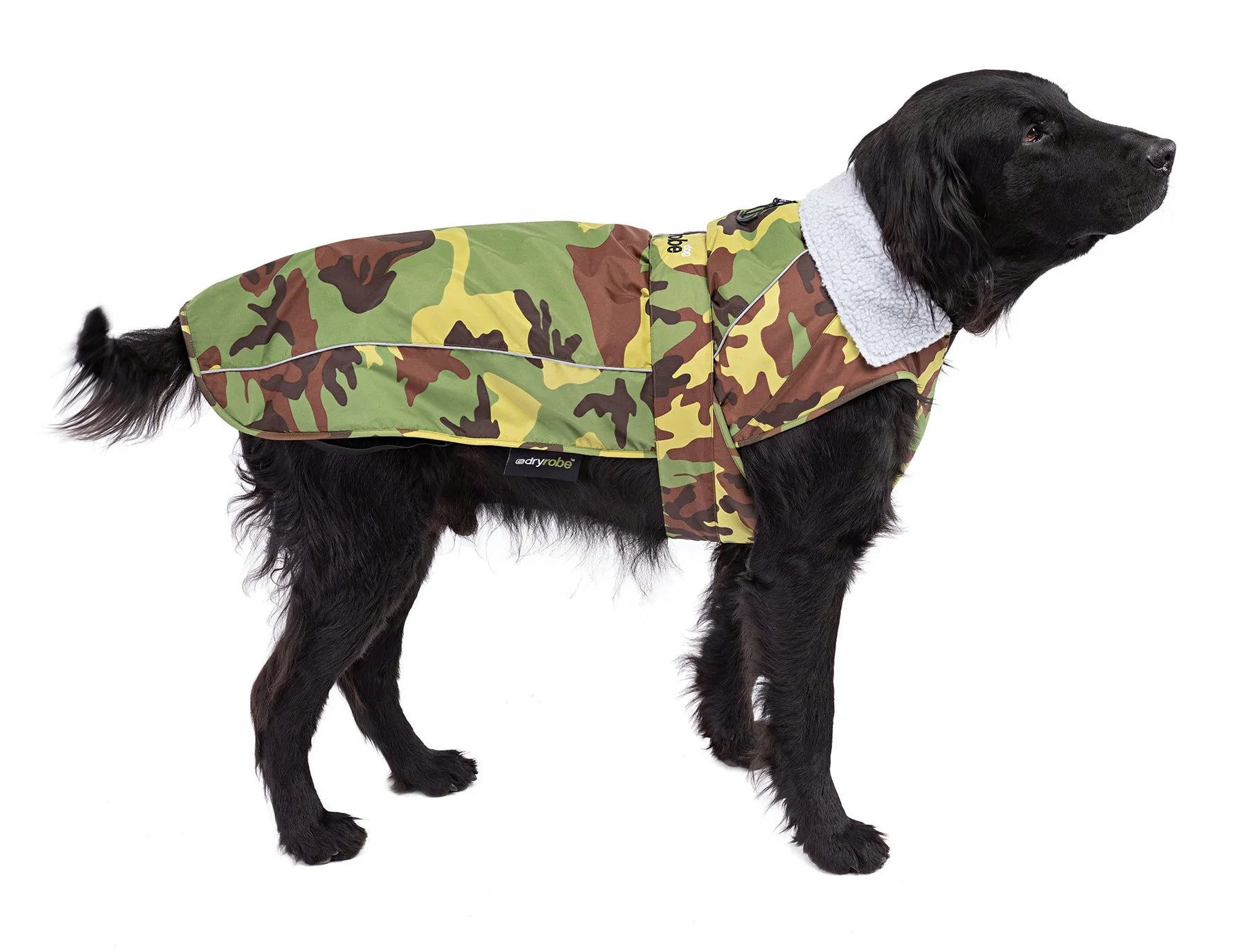 dryrobe® Dog - Camo / Grey