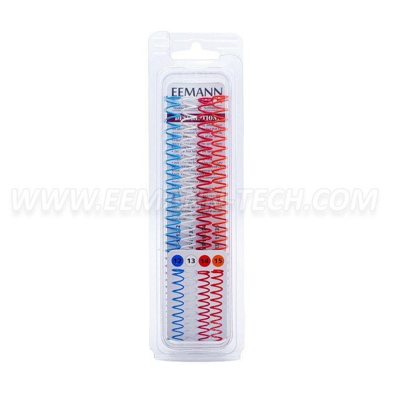 Eemann Tech Recoil Springs Calibration Pack STANDARD MAJOR for 1911/2011