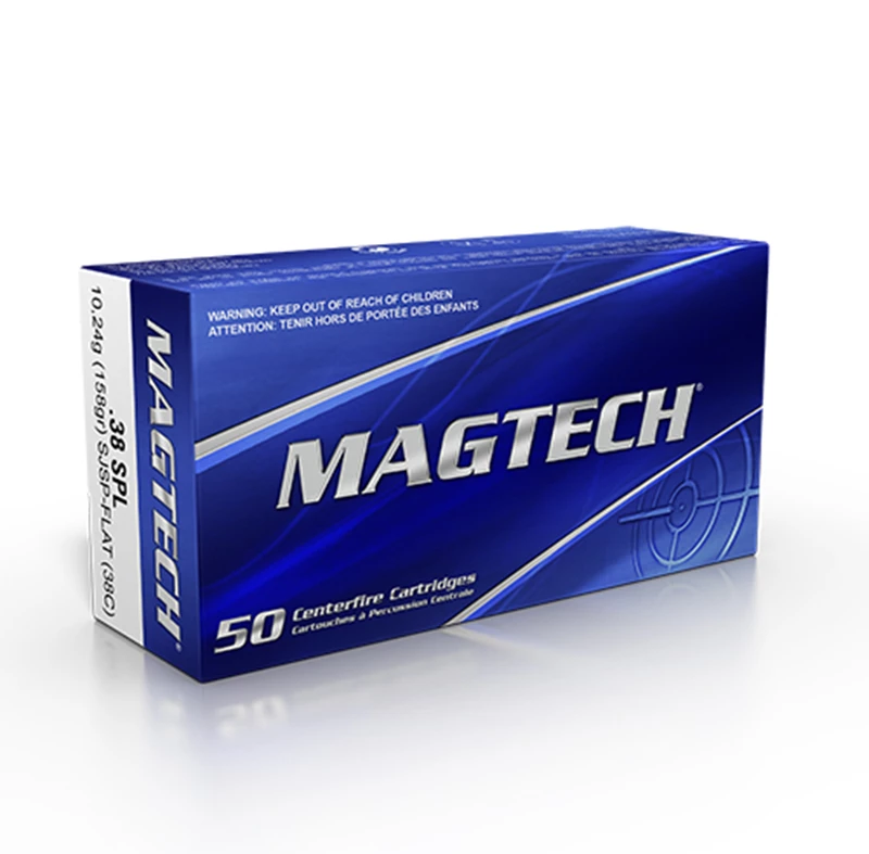 Magtech .38 Special 158gr SJSP FP