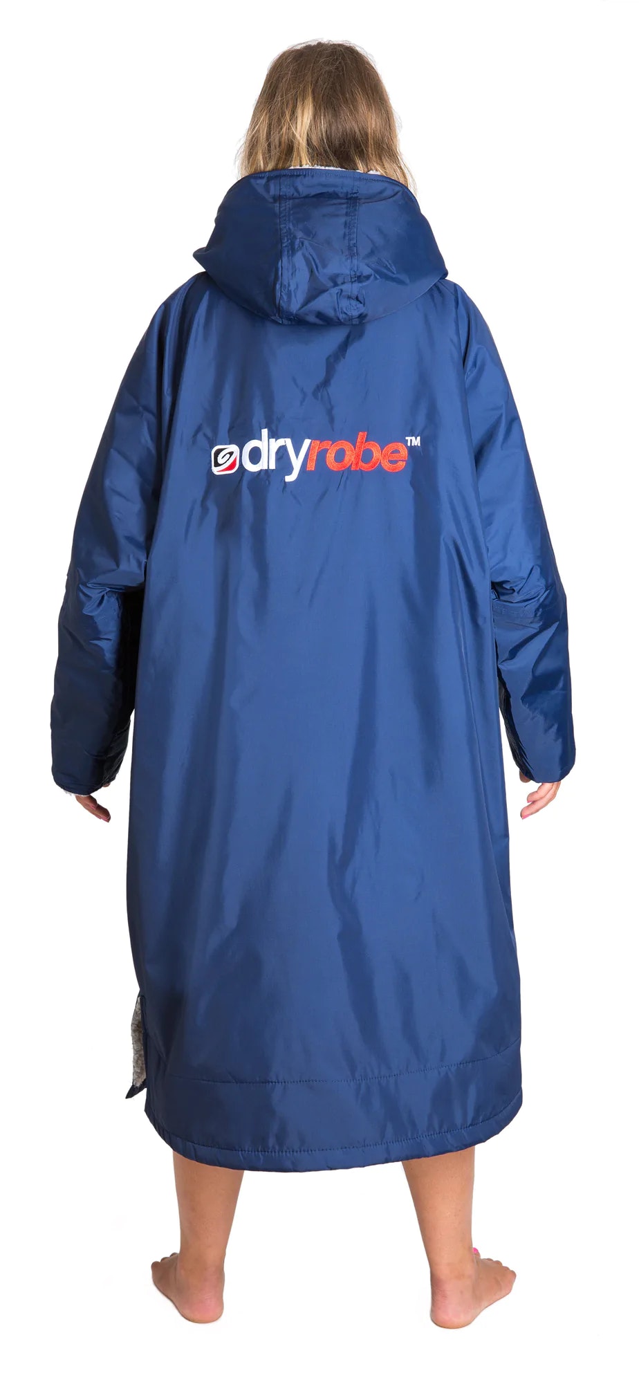 dryrobe® Advance Long Sleeve - Navy / Grey