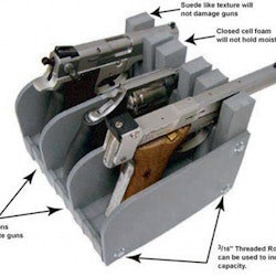 Hyskore® Modular Pistol Rack - 3 slots
