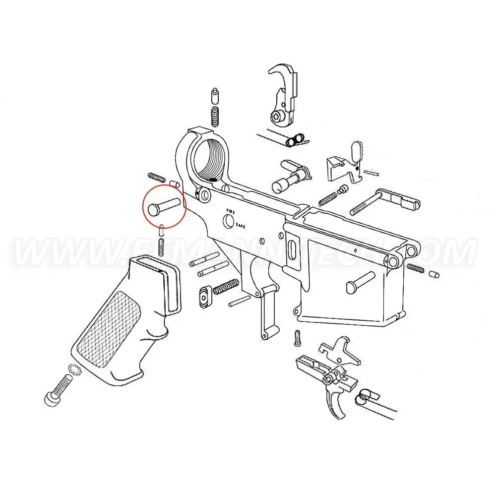 Eemann Tech Takedown Pin for AR-15