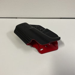 VX7 Glock 17/22/31 Holster - CF Black / Red