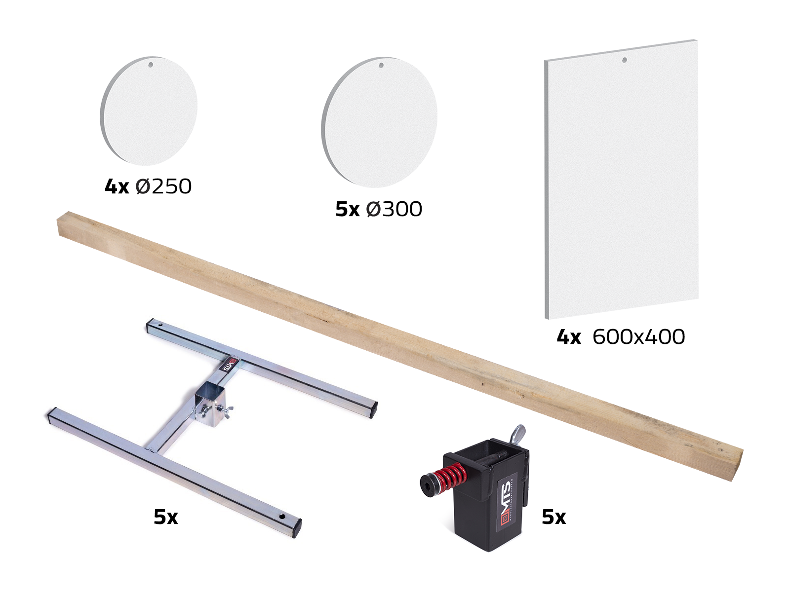 MTS Drill Steel Challenge Training Set