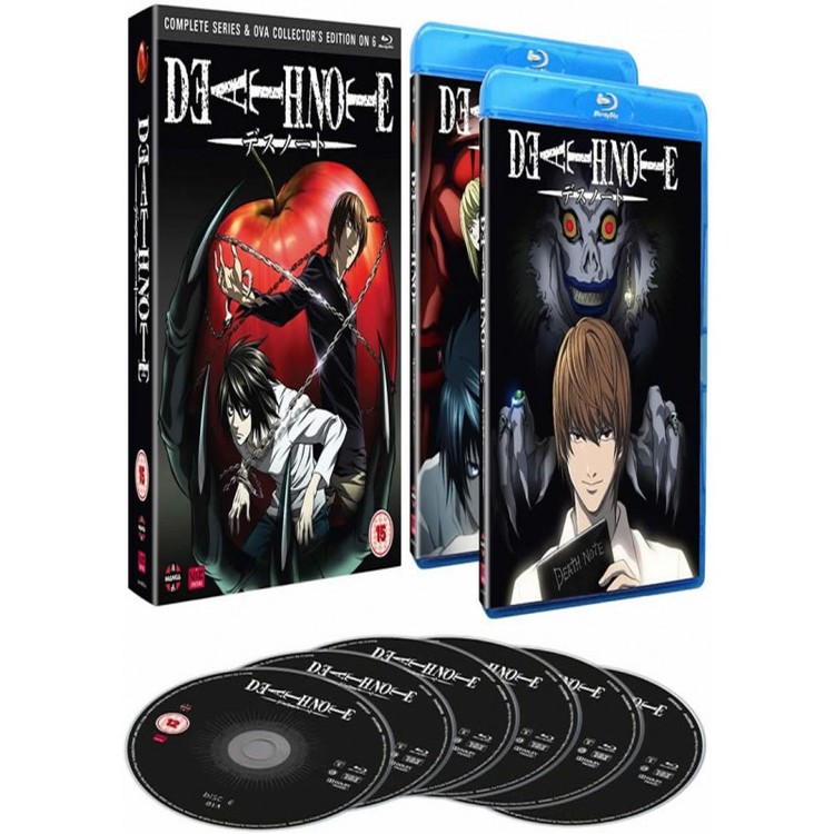 Death Note Complete Series & OVA Collector's Edition Blu-Ray