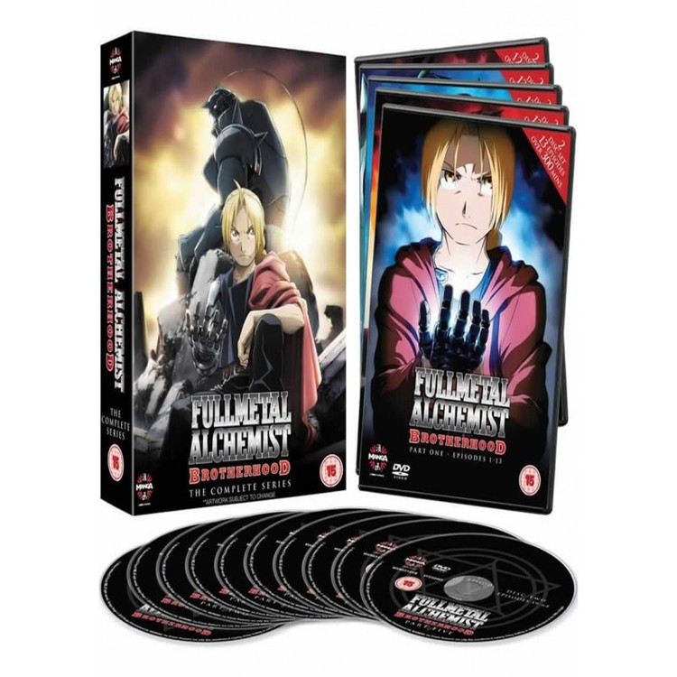 Fullmetal Alchemist: Brotherhood Complete Collection DVD