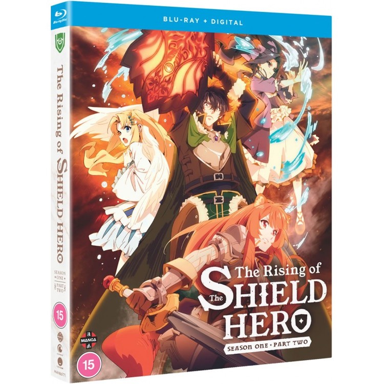 The Rising of the Shield Hero Season One Part 2 Blu-Ray