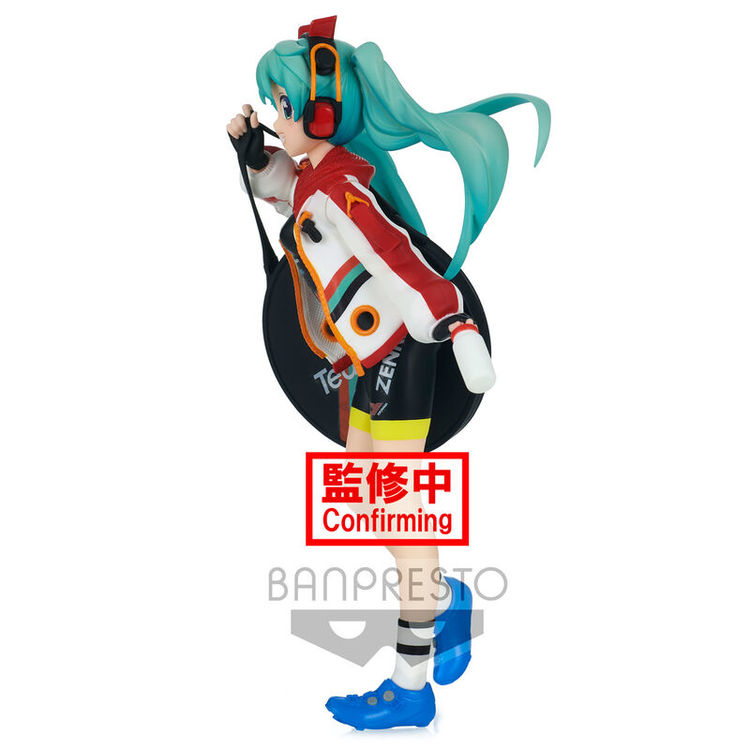 Hatsune Miku Racing Espresto est Prints & Texture Figure Racing Miku 2020 Team Ukyo (Banpresto)