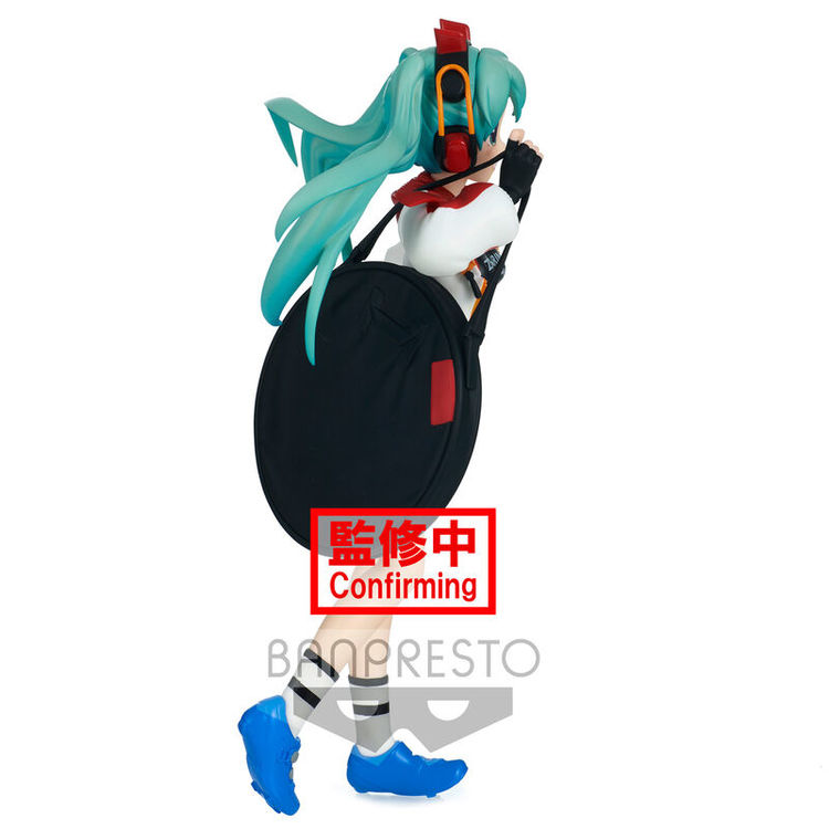 Hatsune Miku Racing Espresto est Prints & Texture Figure Racing Miku 2020 Team Ukyo (Banpresto)