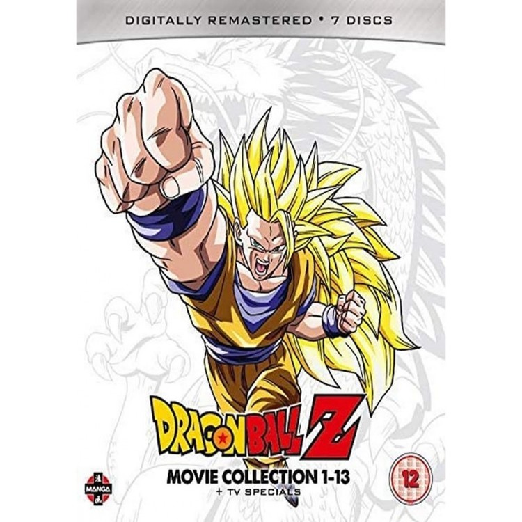 Dragon Ball Z Movie Complete Collection: Movies 1-13 + TV Specials Blu-Ray
