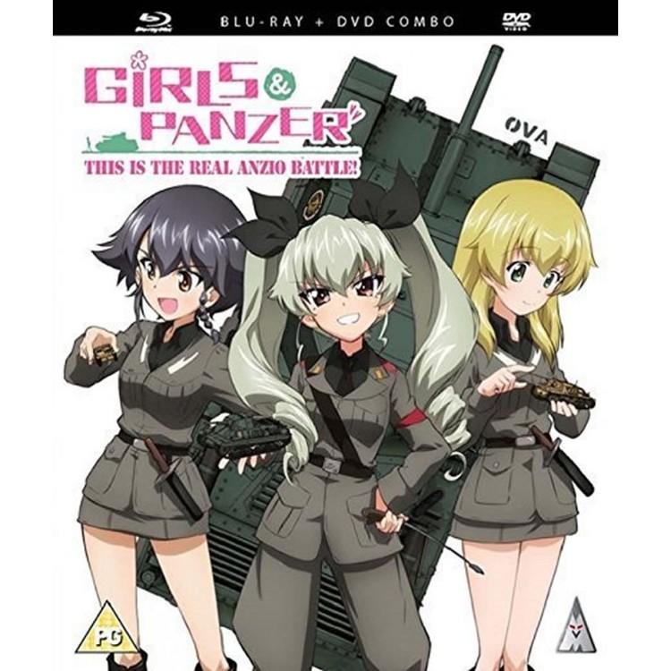 Girls und Panzer: This is the Real Anzio Battle OVA Blu-Ray/DVD