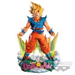 Dragon Ball Z Super Master Stars Piece Diorama Figure Son Goku The Brush (Banpresto)