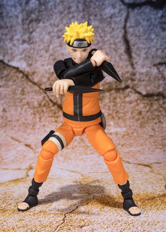 Naruto Shippuden S.H. Figuarts Action Figure Naruto Uzumaki New Package Ver. (Tamashii Nations)