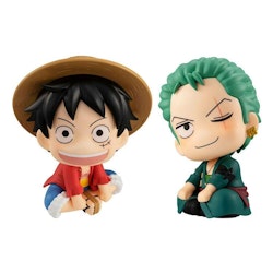 One Piece Look Up Figures Luffy & Zoro (Megahouse)