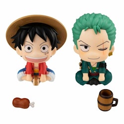 One Piece Look Up Figures Luffy & Zoro (Megahouse)