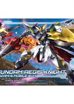 HG Gundam Build Divers Re:Rise Gundam Aegis Knight 1/144 (Bandai)