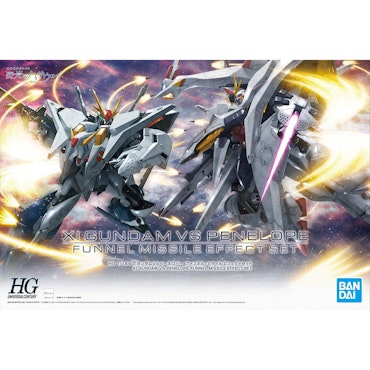 HGUC Xi Gundam VS Penelope Funnel Missile Set 1/144 (Bandai)