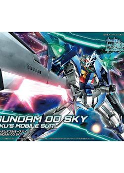 HG Gundam Build Divers Gundam 00 Sky 1/144 (Bandai)