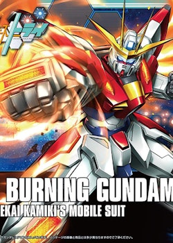 HG Gundam Build Fighters Build Burning Gundam 1/144 (Bandai)