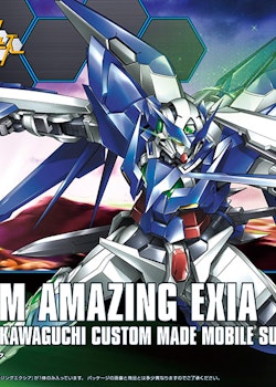 HG Gundam Build Fighters Gundam Amazing Exia 1/144 (Bandai)