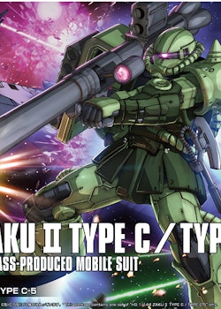 HG Zaku II Type C/C-5 Origin Ver. 1/144 (Bandai)