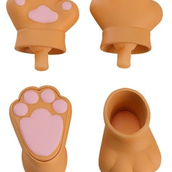 Original Character Parts for Nendoroid Doll Figures Animal Hand Parts Set (Brown)